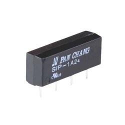 SIP-1A24 24V 1A Reed Röle - 4-Pin