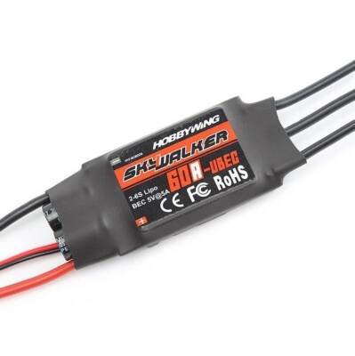 SkyWalker ESC 60A Brushless Motor Speed Control Driver - 1