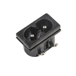SO-222 C8 Erkek Power Soketi 22x12mm - 1