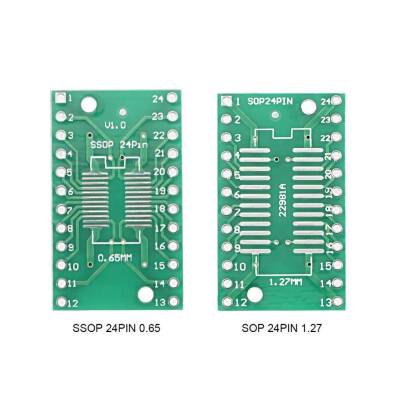 SOP24 & TSSOP24 & SSOP24 Smd - Dip Çevirici - 1