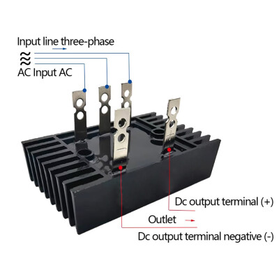 SQL60-16 60A 1600V 3 Phase Bridge Rectifier Diode - 3
