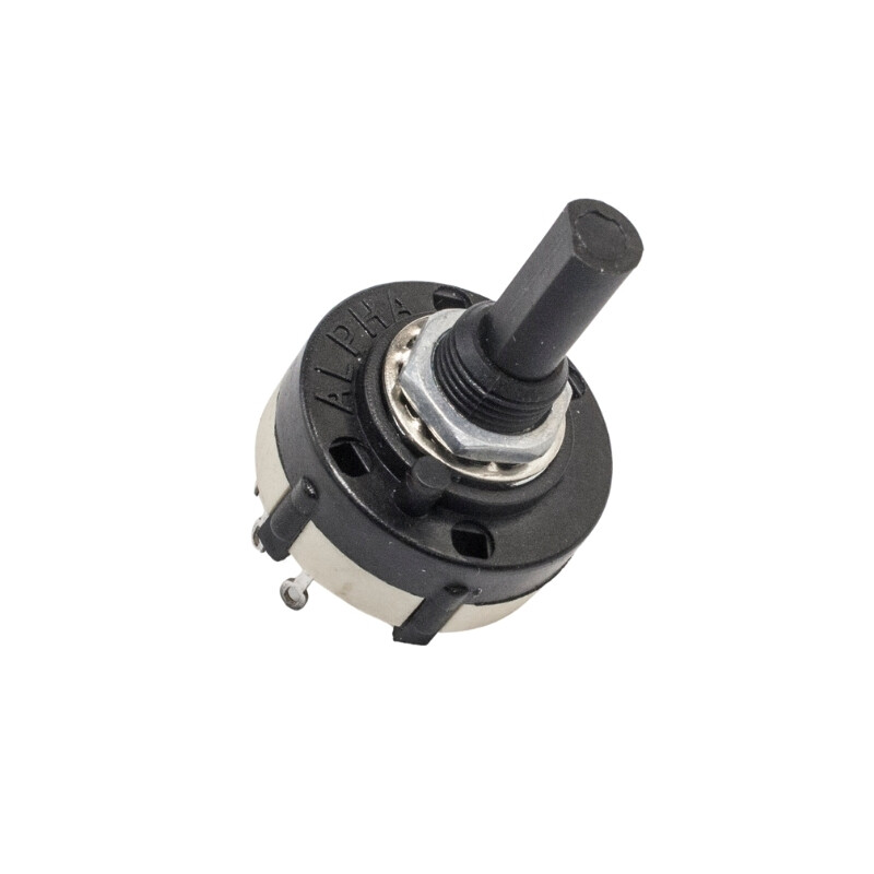 SR2611F-0103-21F5B-D8-N 26mm 3 Konumlu Rotary Switch - Komitatör