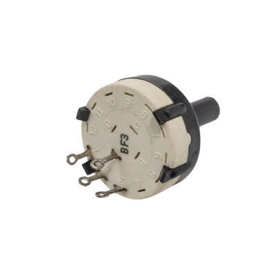 SR2611F-0103-21F5B-D8-N 26mm 3 Konumlu Rotary Switch - Komitatör - 2