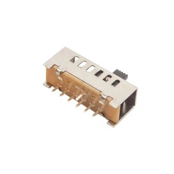 SS16F03G5 6 Konumlu 7-Pin Sürgülü Switch - 2