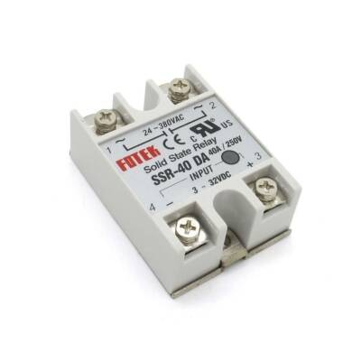 SSR-40DA Solid State Röle 40A -  3-32VDC Giriş 24-380VAC Çıkış - 1