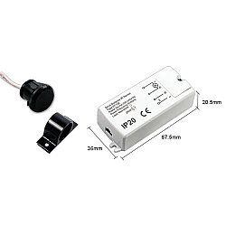 ST122 AC 220V Dual Hand Sweep Cabinet Lighting Sensor - 2