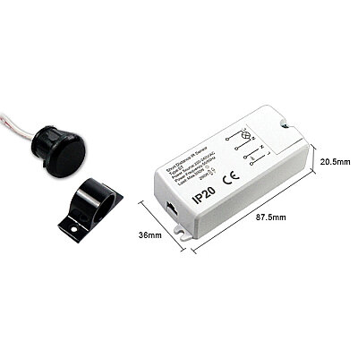 ST123 AC 220V Single Door Cabinet Lighting Sensor - 2
