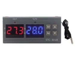 STC-3018 12V Dijital Sıcaklık Kontrol Cihazı - Kuluçka Uyumlu