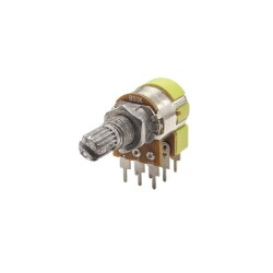 Stereo Potentiometer 8 Pin with 50K Switch