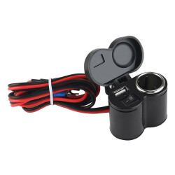 Su Geçirmez Çok Fonksiyonlu USB Şarj Cihazı ve Çakmaklık - 2