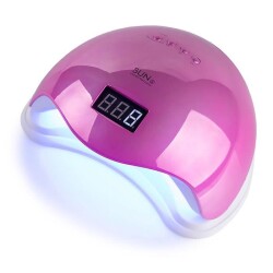 Sun 5 Plus 72W Permanent Nail Polish and Prosthetic Nail Dryer - Pink