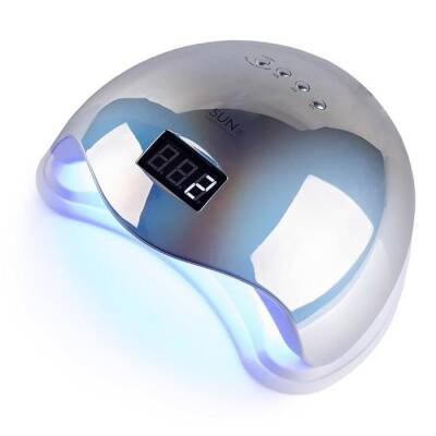 Sun 5 Plus 72W Permanent Nail Polish and Prosthetic Nail Dryer - Silver - 1