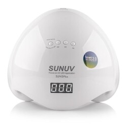 Sun 5 Plus 72W Permanent Nail Polish and Prosthetic Nail Dryer - White