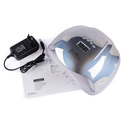 Sun X 54W Kalıcı Oje ve Protez Tırnak Kurutucu - Gümüş - 3