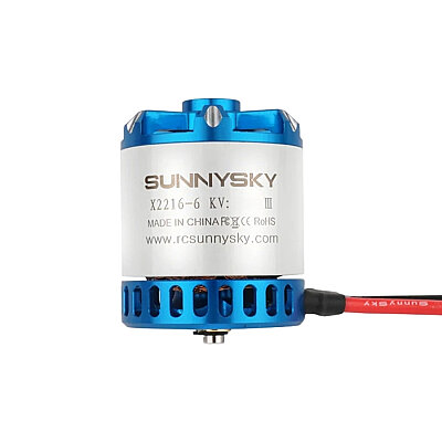 SunnySky X2216 V3 950KV Brushless Drone Motor - Short Shaft - 1