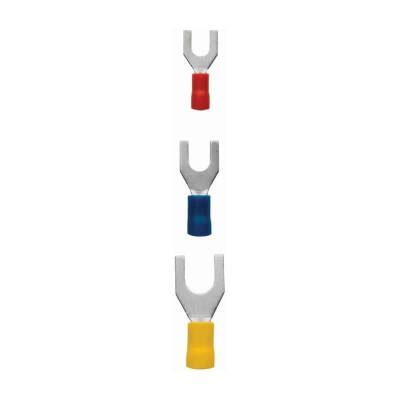 SV 1.25-6 0.50-1.50 mm Kırmızı Çatal Tip İzoleli Kablo Ucu 10 Adet - 1