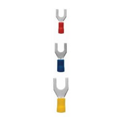 SV 5.5-6 4.0-6.0 mm Sarı Çatal Tip İzoleli Kablo Ucu 10 Adet