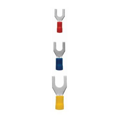 SV 5.5-8 4.0-6.0 mm Sarı Çatal Tip İzoleli Kablo Ucu 10 Adet - 1