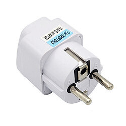 SZ-008 Universal AU US UK Plug - EU Plug Converter - 3