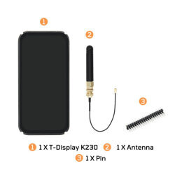 T-Display K230 868MHz LoRa AMOLED 4.1" Dokunmatik Ekran Kameralı Geliştirme Kartı - 5