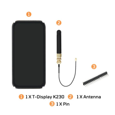 T-Display K230 868MHz LoRa AMOLED 4.1" Touchscreen Development Board with Camera - 5