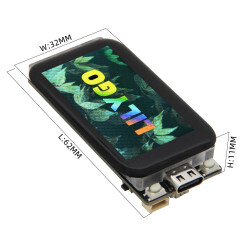 T-Display S3 ESP32-S3 1.9" ST7789 Touchscreen Development Board - Soldered - 3