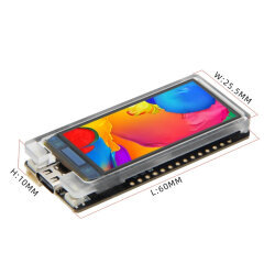 T-Display-S3 V1.0 AMOLED 1.91" Display Development Board - Solderless - 4
