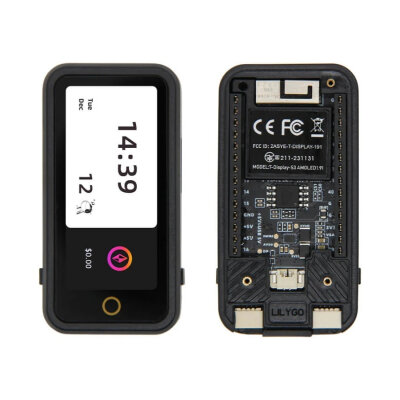 T-Display-S3 V1.0 AMOLED 1.91" Dokunmatik Ekran Geliştirme Kartı - Kutulu - 1