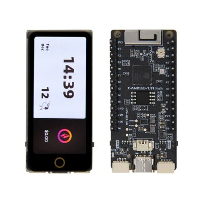 T-Display-S3 V1.0 AMOLED 1.91" Dokunmatik Ekran Geliştirme Kartı - Lehimli - 1