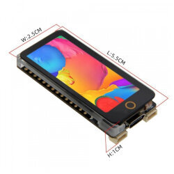 T-Display-S3 V1.0 AMOLED 1.91" Dokunmatik Ekran Geliştirme Kartı - Lehimsiz - 3