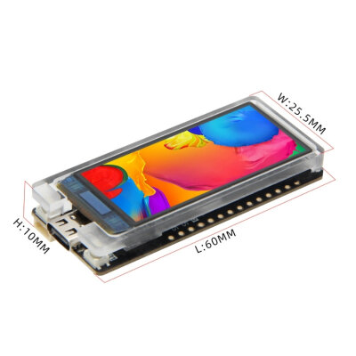 T-Display-S3 V1.0 AMOLED 1.91" Ekran Geliştirme Kartı - Lehimsiz - 4