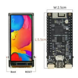 T-Display-S3 V2.0 AMOLED 1.91" Display Development Board - Soldered - 2