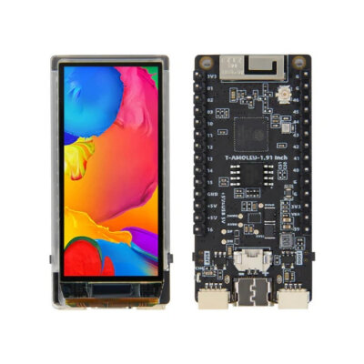 T-Display-S3 V2.0 AMOLED 1.91" Ekran Geliştirme Kartı - Lehimli - 1
