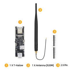 T-Halow ESP32-S3 V1.0 902-928MHz 920M SAW IoT Geliştirme Kartı - 4