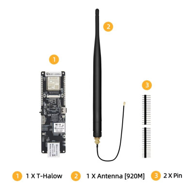 T-Halow ESP32-S3 V1.0 902-928MHz 920M SAW IoT Geliştirme Kartı - 4