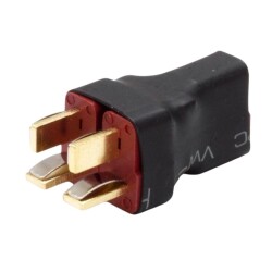 T-Plug 2 Male to T-Plug 1 Female Converter Connector