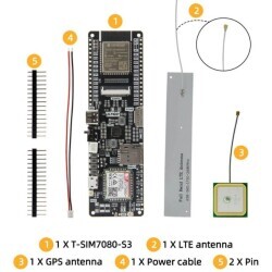 T-SIM7080G-S3 ESP32-S3 TTGO Geliştirme Kartı - 4