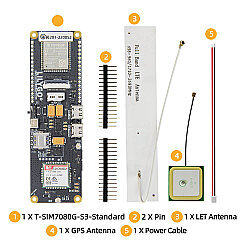 T-SIM7670G S3 Standard ESP32-S3 4G LTE Development Board - 4