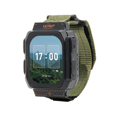 T-Watch Ultra ESP32-S3 915MHz LoRa 2.06" AMOLED & GNSS Akıllı Saat - 1