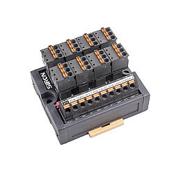T081-T 24V 1A 8-Bit Giriş Ray Tipi Terminal Blok - 2