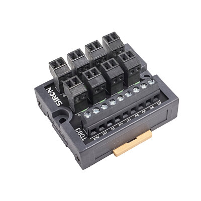 T083 24V 1A 8-Bit Giriş Ray Tipi Terminal Blok - 2