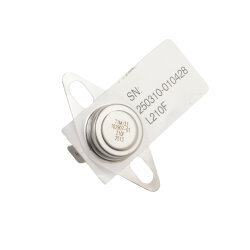 T1M/33 210°F 99°C Limit Thermostat with Reset Button NC 250V 10A - 3