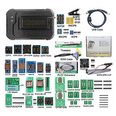 T48 Universal USB Programlayıcı +42 Çevirici Adaptör - 1