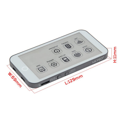 T5 E-Paper S3 Pro ESP32-S3 433MHz 4.7" LoRa Wi-Fi BLE IoT Geliştirme Kartı - GPS - 3