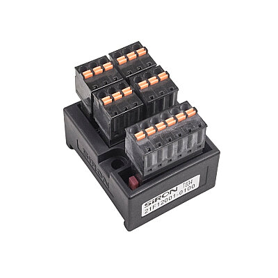 T834 24V 1A 4-Bit Giriş Ray Tipi Terminal Blok - 1
