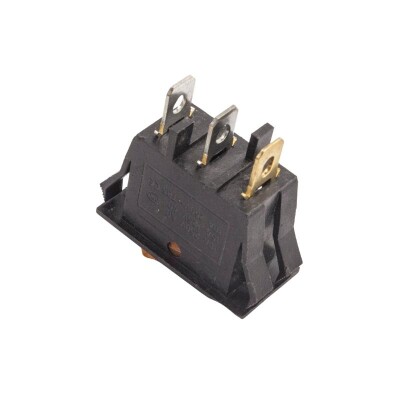 T85 Tekli Dar Işıklı On/Off Anahtar - Sarı - 2