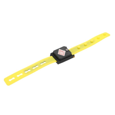 TA-001 Wireless Silicone Antistatic Wristband - Yellow - 3