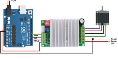 TB6600 4.5A Stepper Motor Driver v1.2 - 4