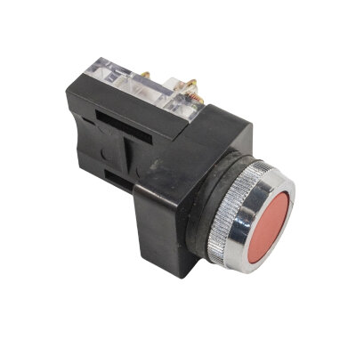 TBF-25 1NO+1NC Yaylı Push Buton - Kırmızı - 3