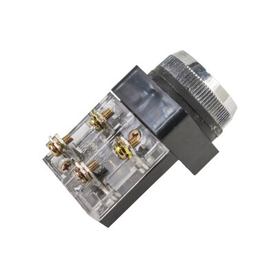 TBF-30 1NO+1NC Spring Push Button - Red - 2